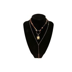 BVLGARI layered choker necklace